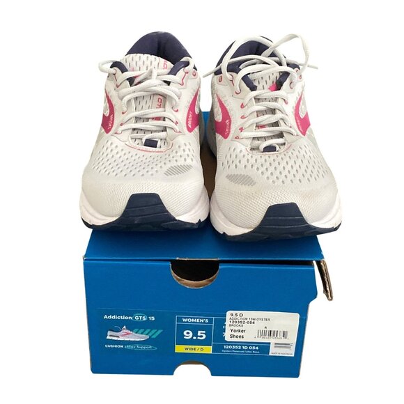 Brooks Shoes - BROOKS Sneakers Oyster Peacoat Lilac Rose 9.5D GTS Cushion Max 120352 1D 05